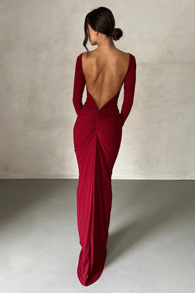 Natalia Gown - Wine - JAUS