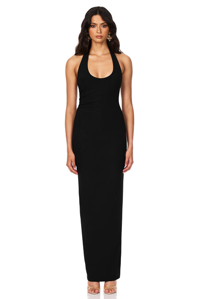 Nookie Natalia Halter Maxi Dress - Black - SHOPJAUS - JAUS