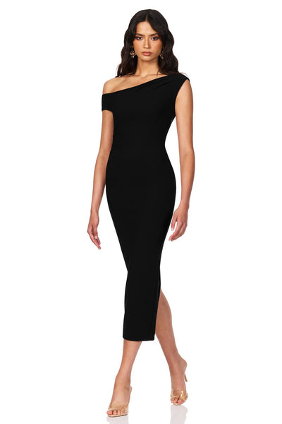 Nookie Natalia Midi Dress - Black - SHOPJAUS - JAUS