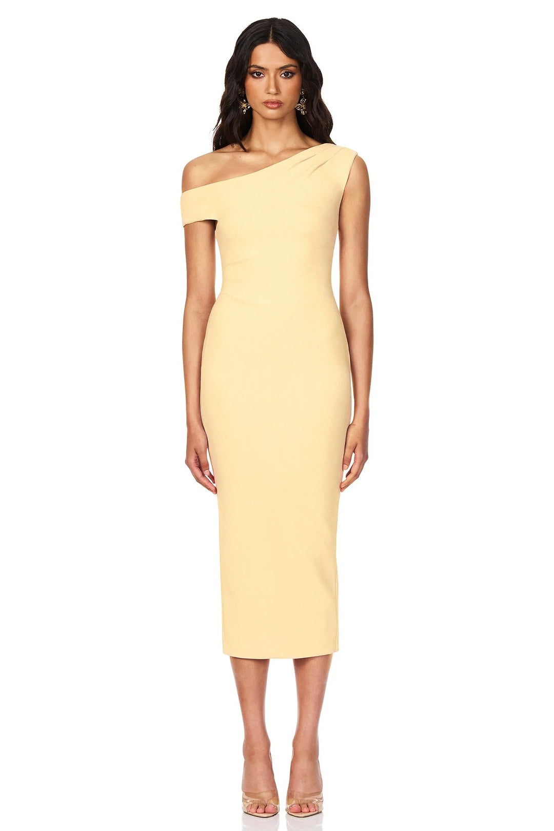 natalia midi dress Nookie Natalia Midi Dress - Lemon