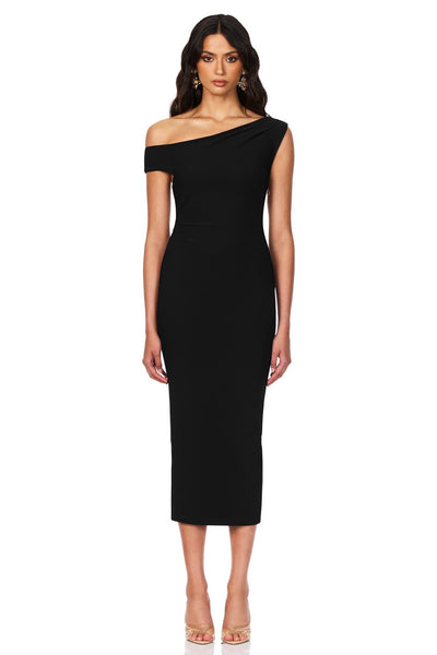 Nookie Natalia Midi Dress - Black - SHOPJAUS - JAUS