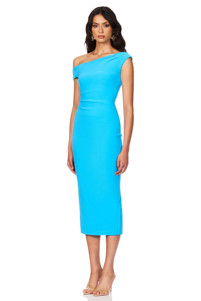 Nookie Natalia Midi Dress - Turquoise - SHOPJAUS - JAUS
