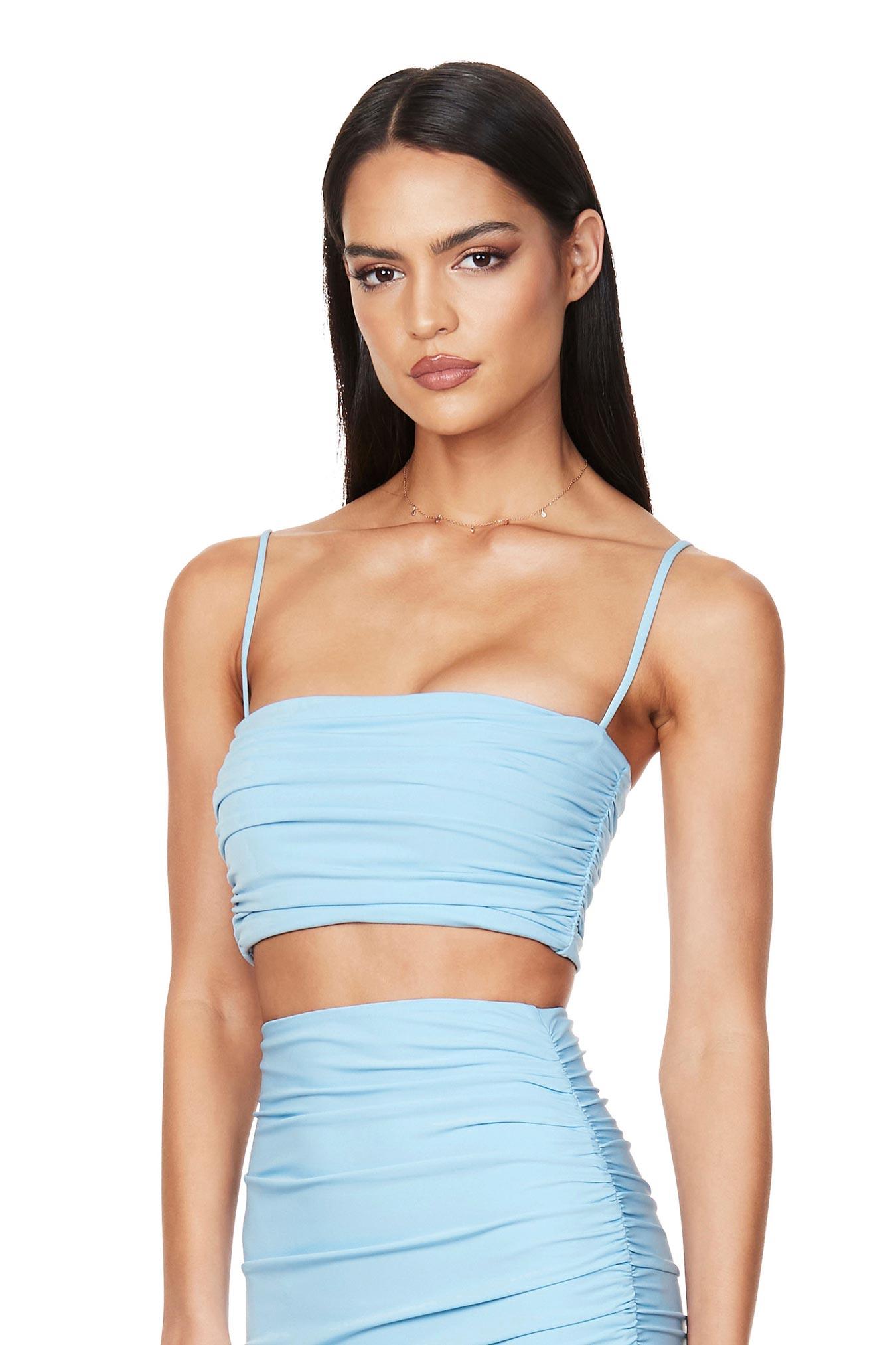 Nookie Aria Crop - Blue - JAUS