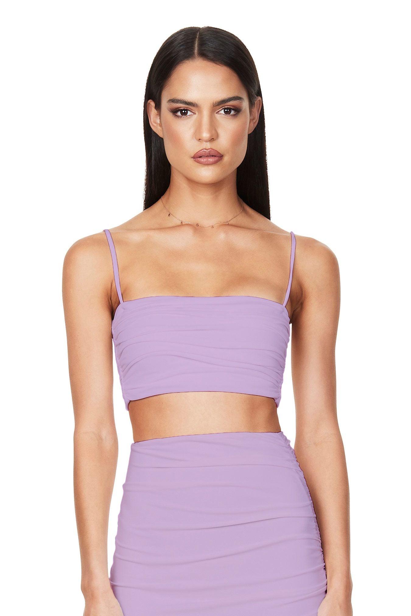 Nookie Aria Crop - Lilac - JAUS