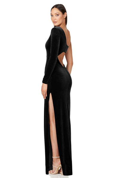 Nookie Dejavu Gown - Black - JAUS
