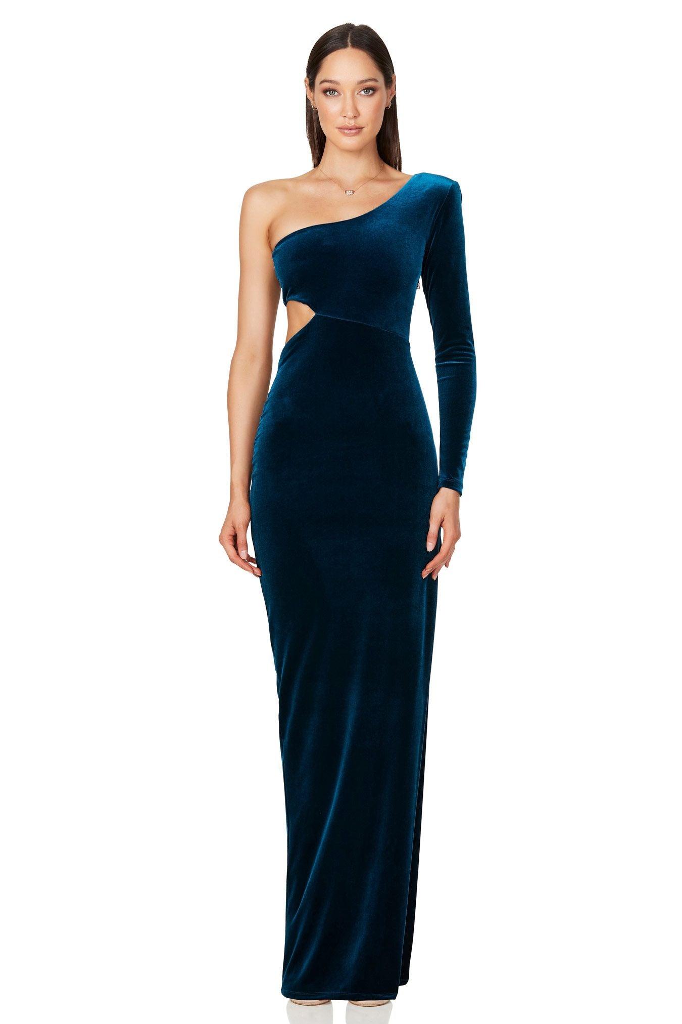 Nookie Dejavu Gown - Teal - JAUS