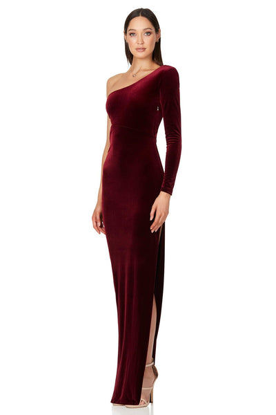 Nookie Dejavu Gown - Wine - JAUS