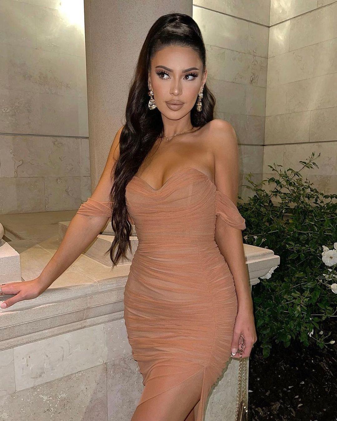 nookie mesh dress Nookie Dita Mesh Gown