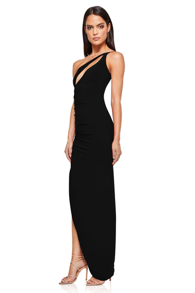 Nookie Envy Maxi Dress - Black - JAUS