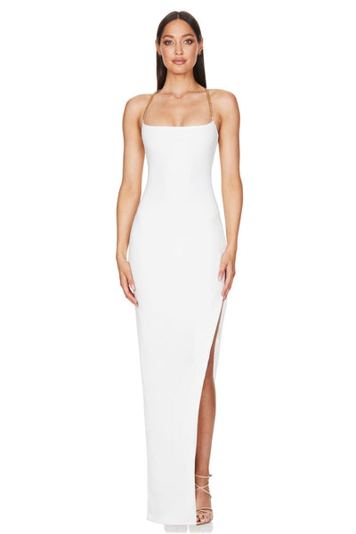 Nookie Estella Gown - White - JAUS