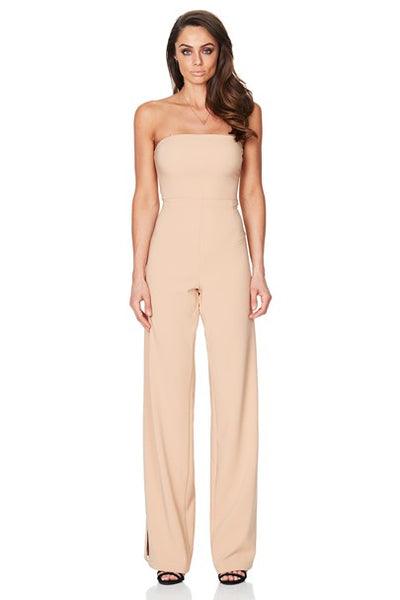 Nookie Glamour Jumpsuit - Camel - JAUS