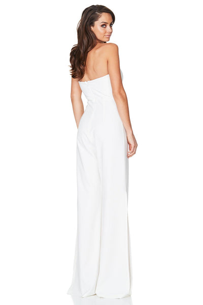 Nookie Glamour Jumpsuit - Ivory - SHOPJAUS - JAUS