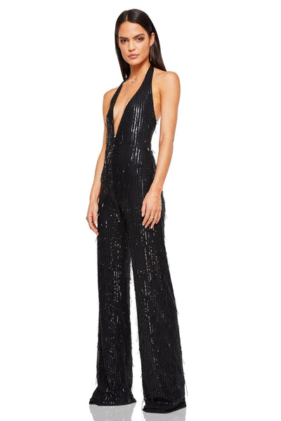 Nookie Karma Jumpsuit - Black - JAUS