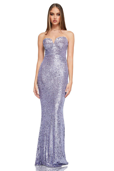 Nookie Lumeire Gown - Lilac - JAUS