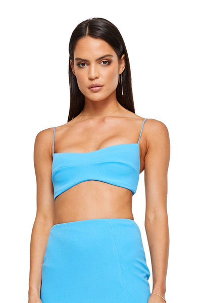 Nookie Maia Crop - Blue - JAUS