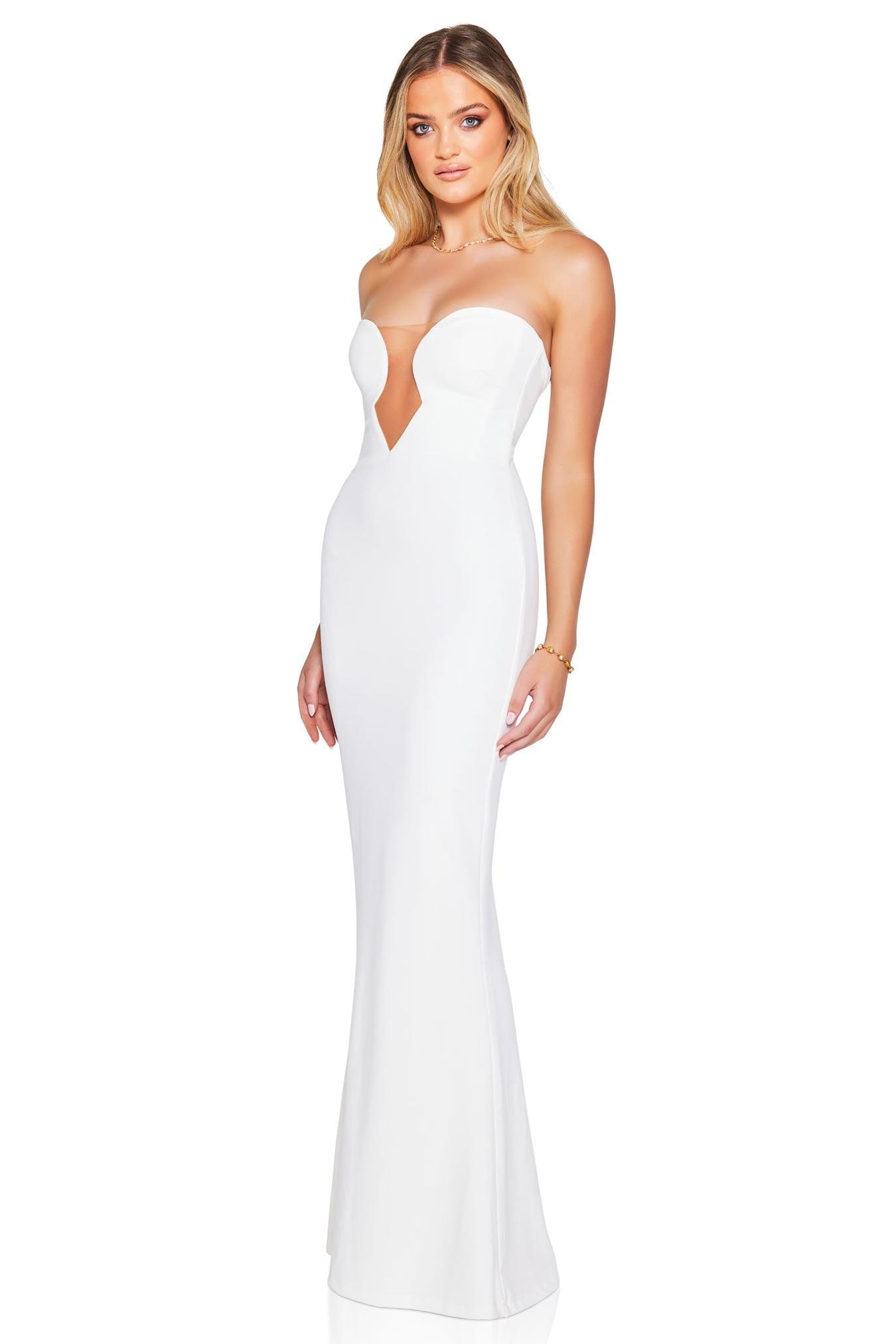 Nookie Minx Gown - Ivory - JAUS