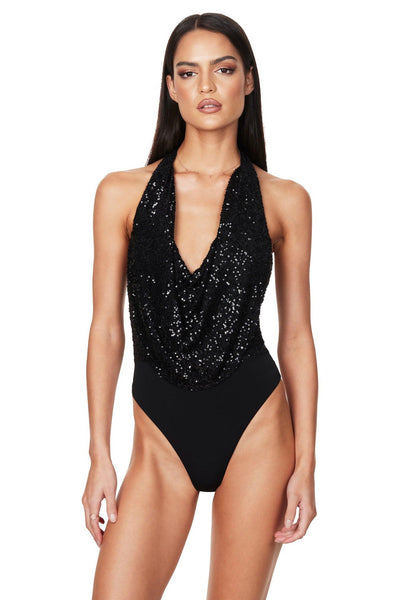 Nookie Naomi Bodysuit - Black - JAUS