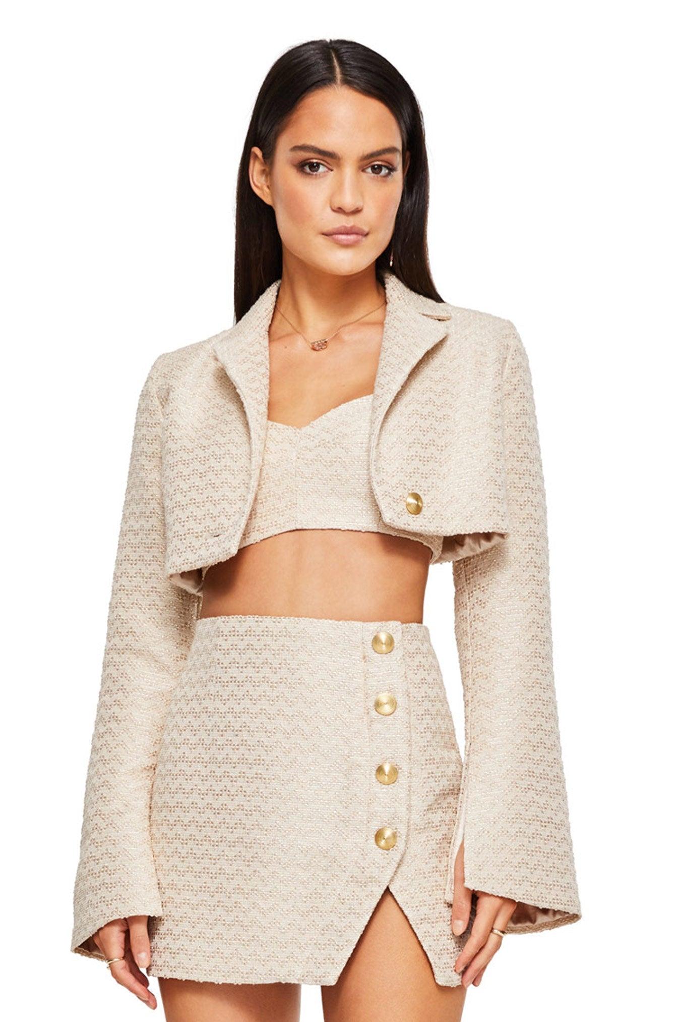 Nookie Queen Jacket - Nude - JAUS