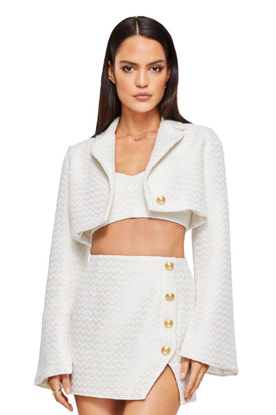 Nookie Queen Jacket - White - JAUS