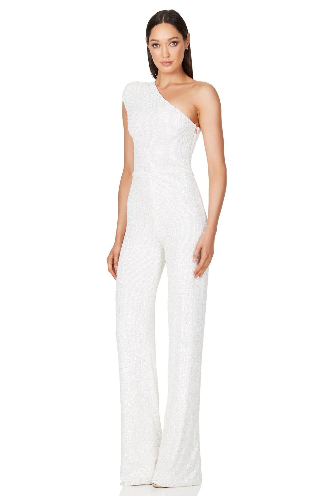 Nookie Treasure Jumpsuit - White | JAUS