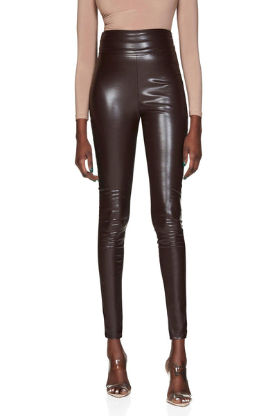 Nookie Viktoria Pants - Chocolate Matte - JAUS