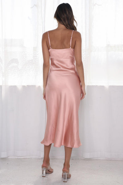 Odessa Dress - Blush - JAUS