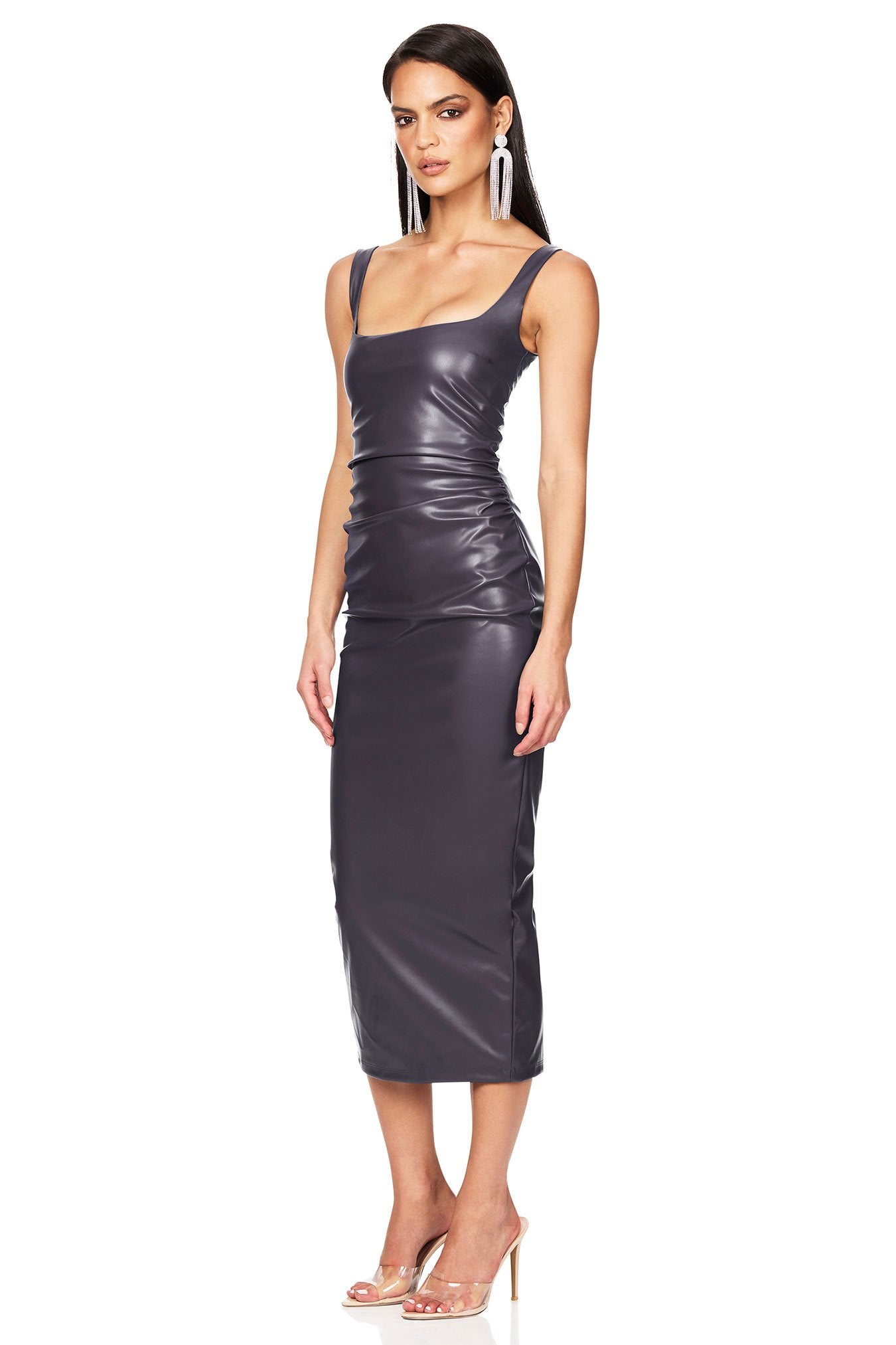 Nookie Off Duty Midi Dress - Denim - SHOPJAUS - JAUS
