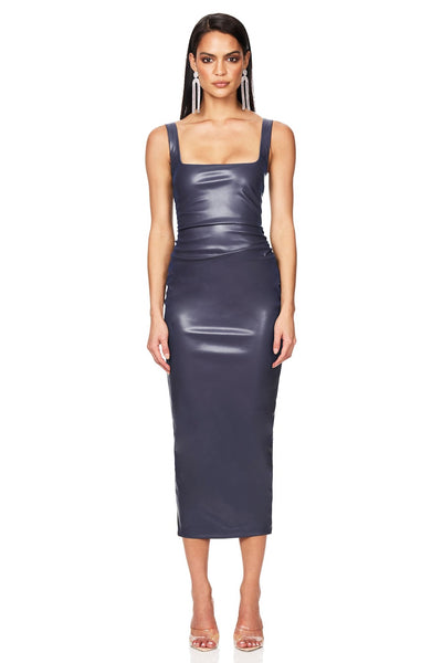 Nookie Off Duty Midi Dress - Denim - SHOPJAUS - JAUS