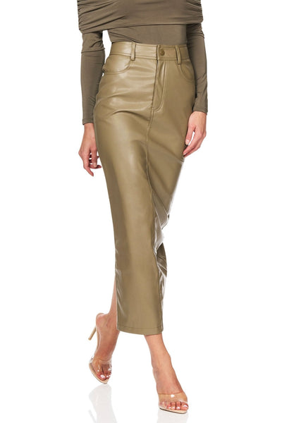 Nookie Off Duty Skirt - Khaki - SHOPJAUS - JAUS