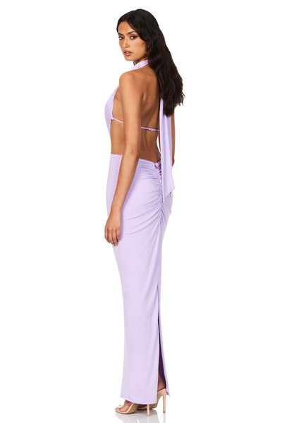 Nookie Olivia Drape Dress - Lilac - SHOPJAUS - JAUS