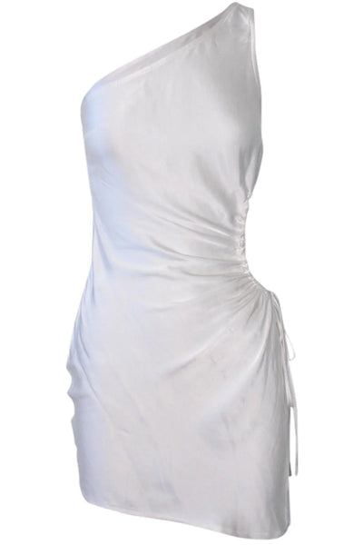 Pamela Mini Dress - White - JAUS