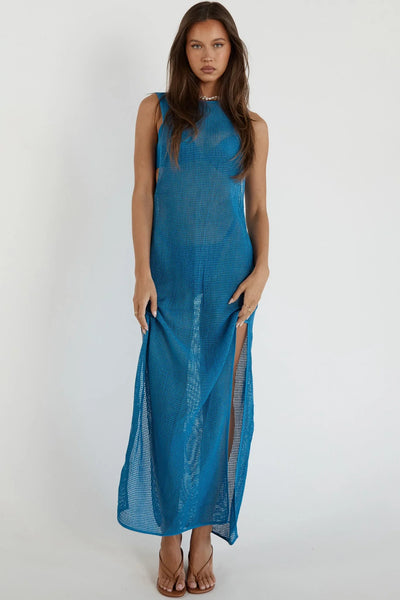 Paradise Maxi Dress - Blue - JAUS