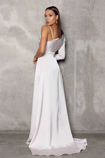 Long Sleeve Bridal Shower Dresses | JAUS
