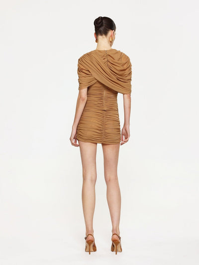 Phoneix Mini Dress - Dark Skin - SHOPJAUS - JAUS