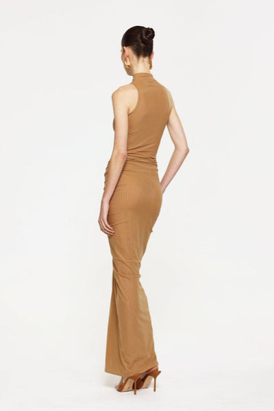 Pilar Maxi Skirt - Dark Skin - SHOPJAUS - JAUS