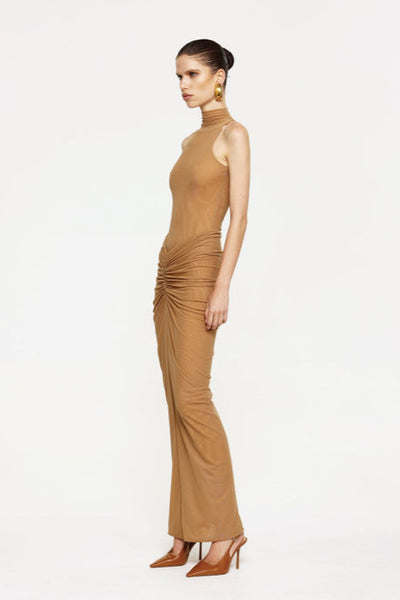 Pilar Maxi Skirt - Dark Skin - SHOPJAUS - JAUS