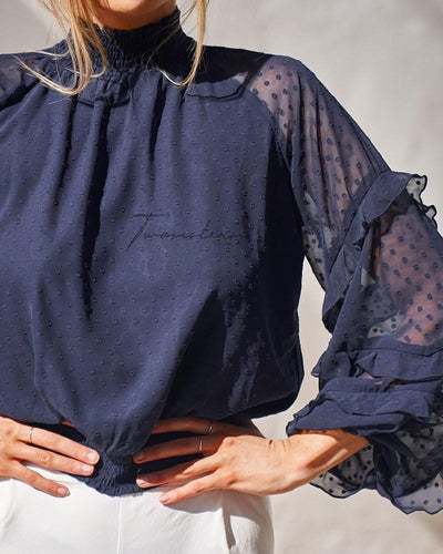 Piper Top - Navy - SHOPJAUS - JAUS