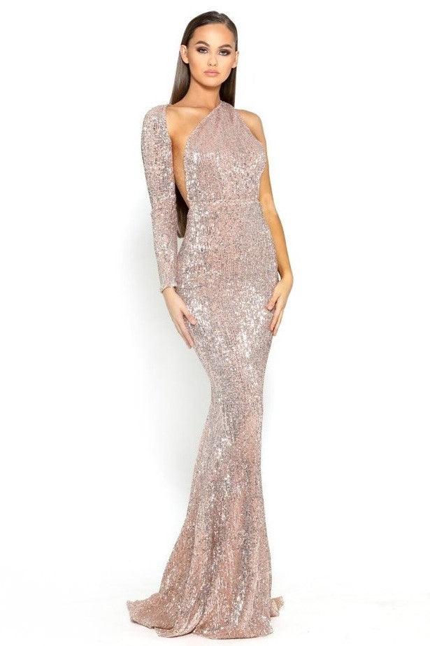 Portia & Scarlett PS2045 Gown - Rose Gold - JAUS