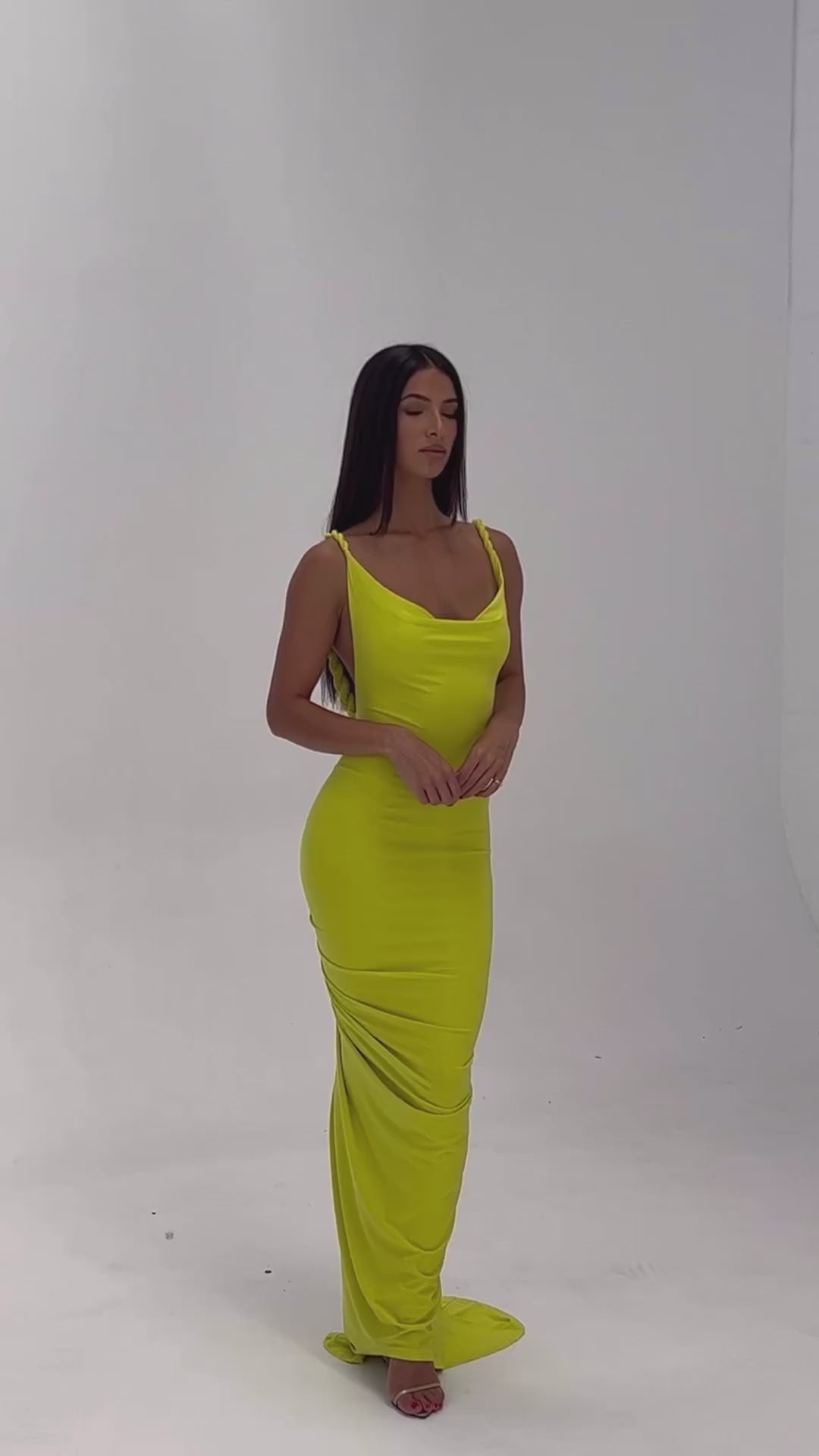 Yelena Gown - Chartreuse