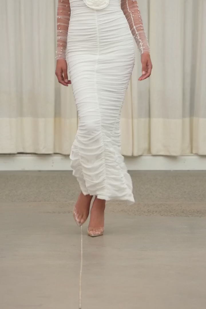 Alanna Dress - White