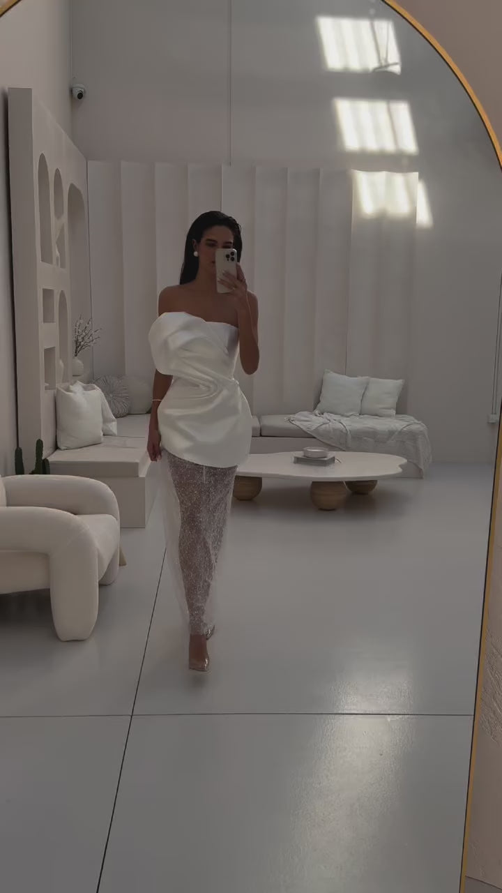 Adalina Dress - White