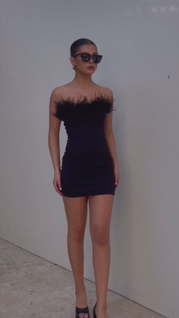 Valentino Mini Dress - Black | JAUS