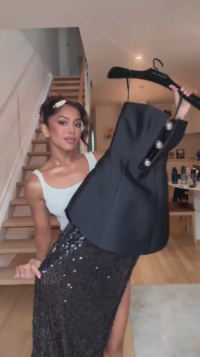 Nerissa Dress - Black