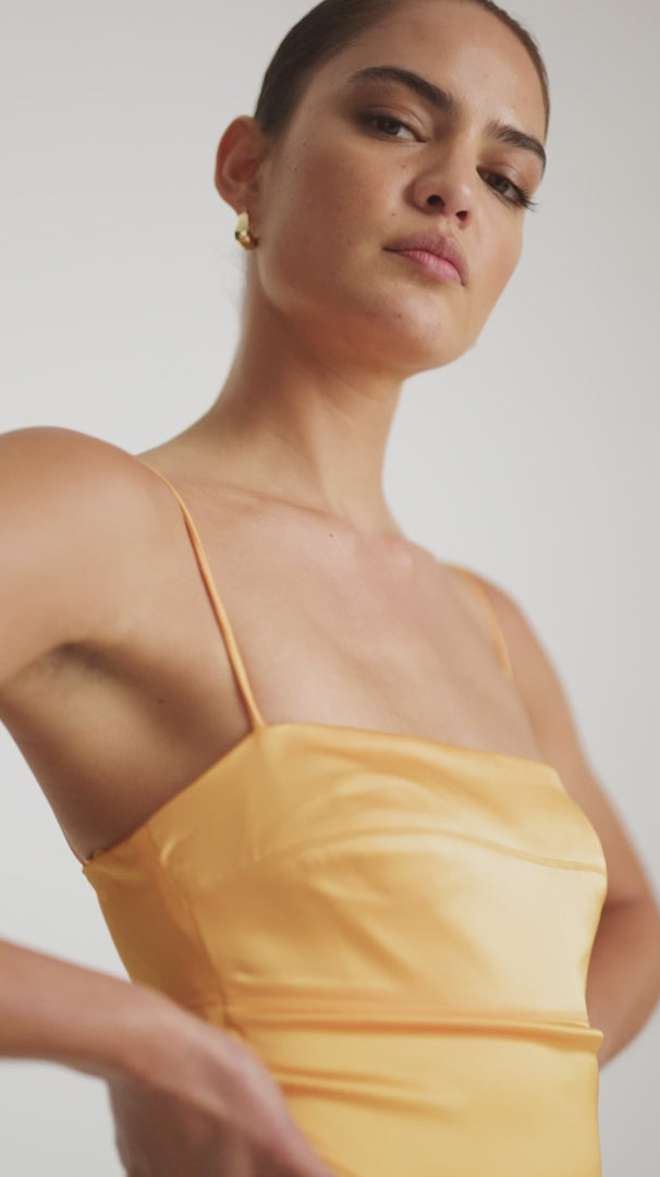 Bora Dress - Papaya