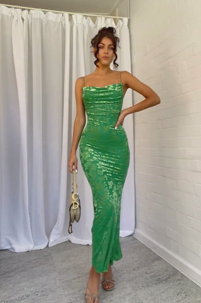 Petoria Maxi Dress - Emerald