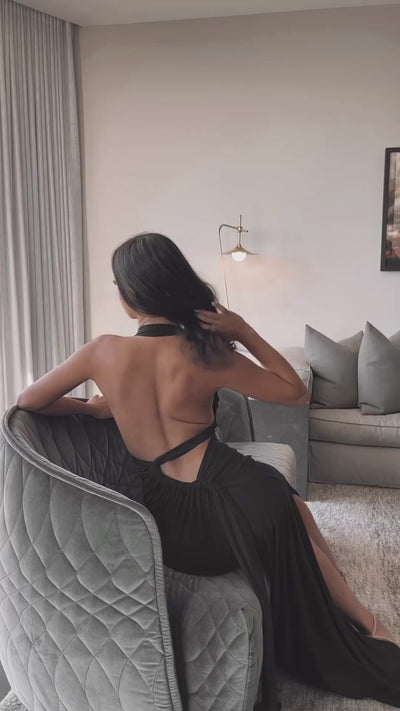 Ivana Multi-Way Gown - Black
