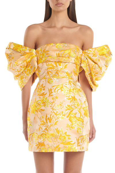 Raquel Dress - Yellow - JAUS