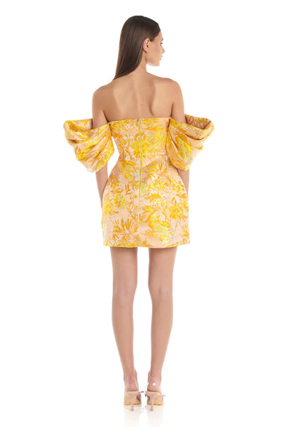 Raquel Dress - Yellow - JAUS