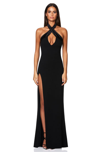 Nookie Renaissance Gown - Black - SHOPJAUS - JAUS