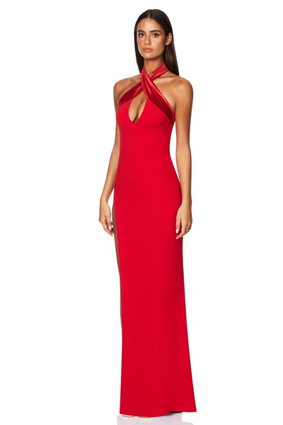 Nookie Renaissance Gown - Red - SHOPJAUS - JAUS